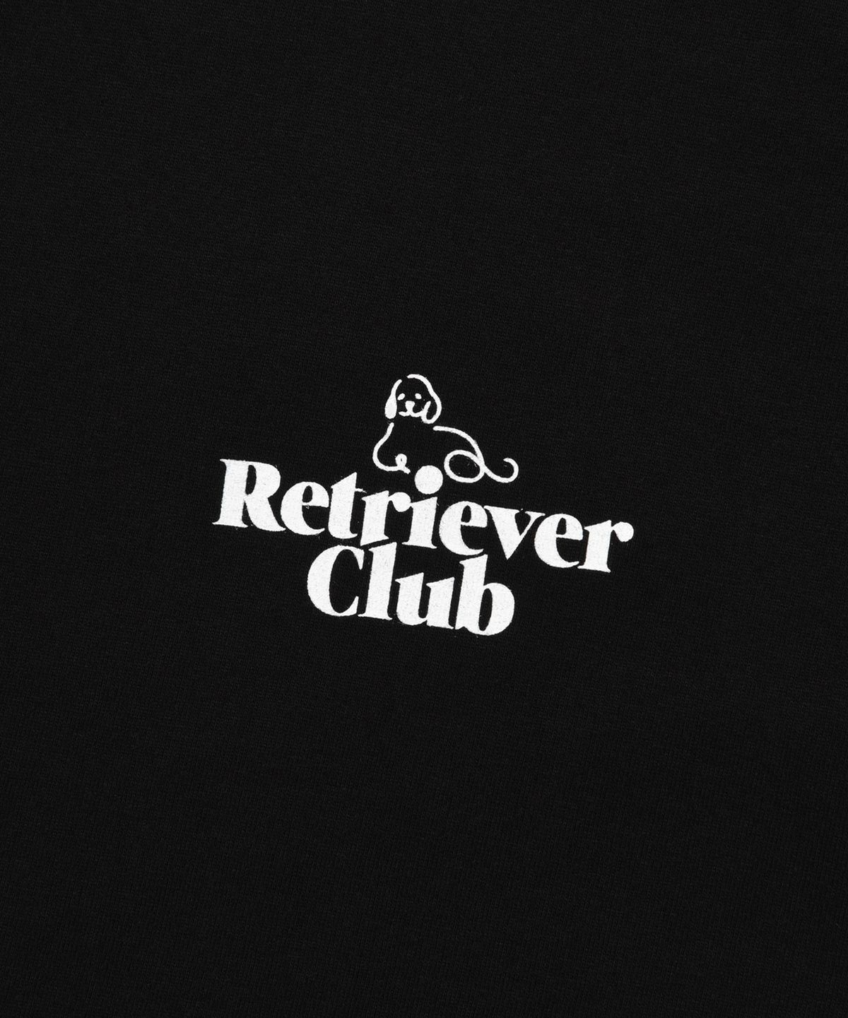 리트리버클럽(RETRIEVER CLUB) [2-PACK] RC LOGO SHORT SLEEVE [WHITE/BLACK]