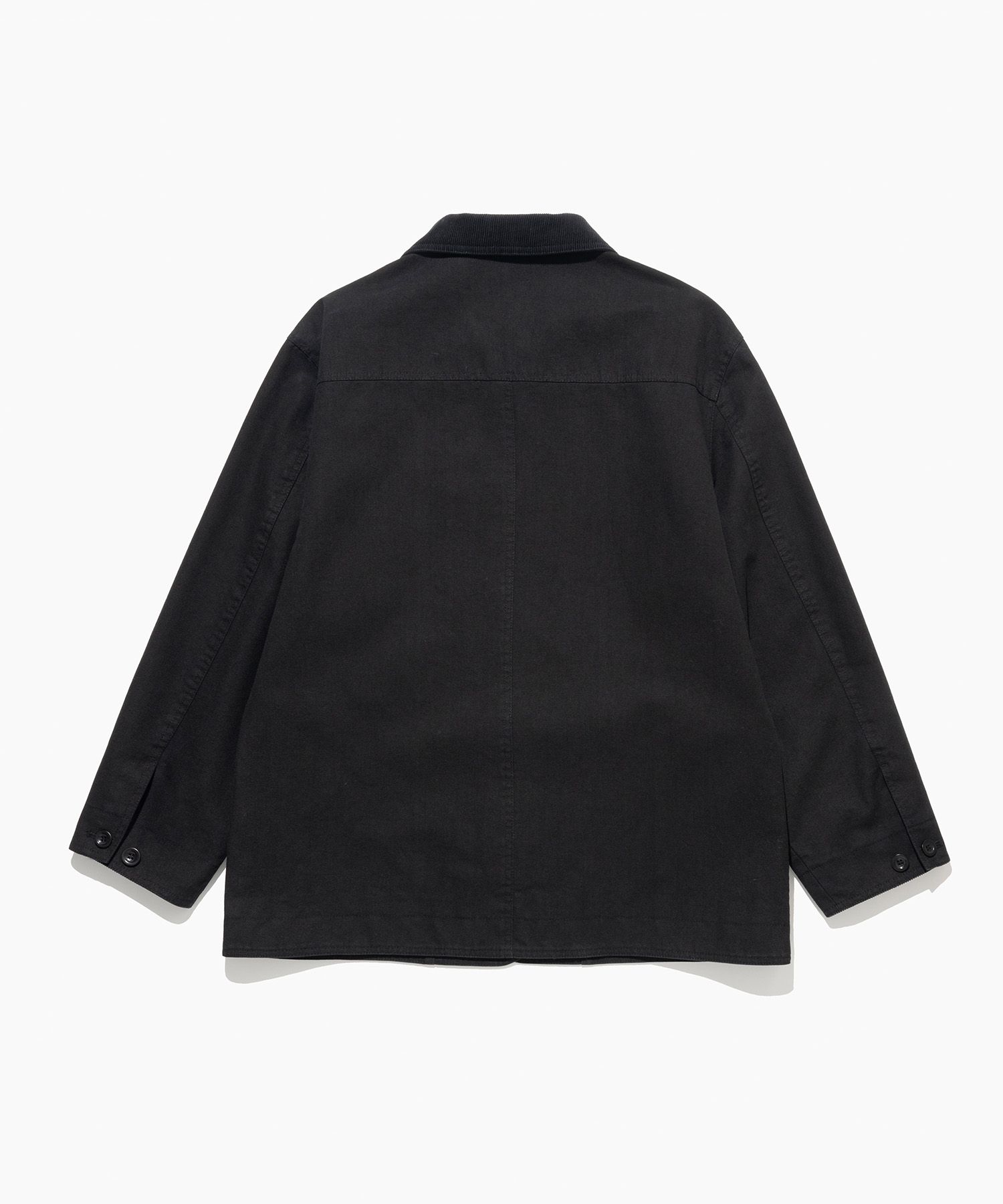 MUSINSA | TTUDEMENT COTTON WORK JACKET BLACK