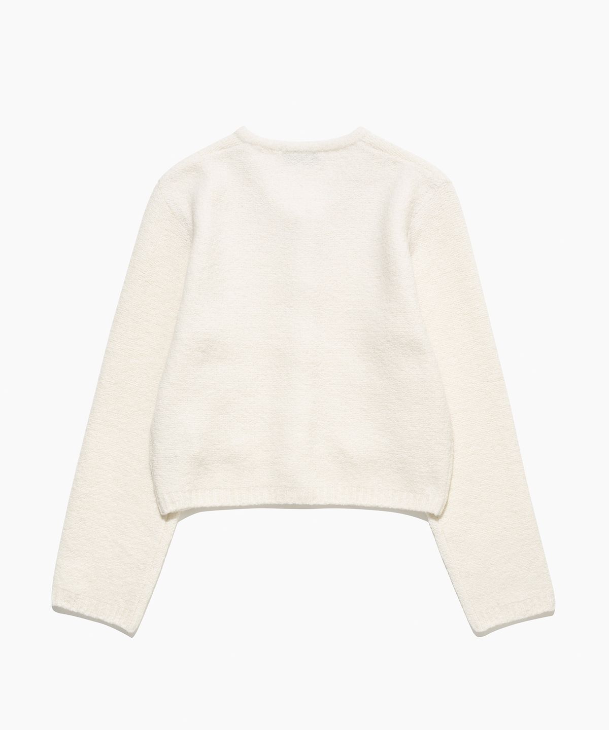 튜드먼트(TTUDEMENT) CLASSIC BUTTON CARDIGAN IVORY