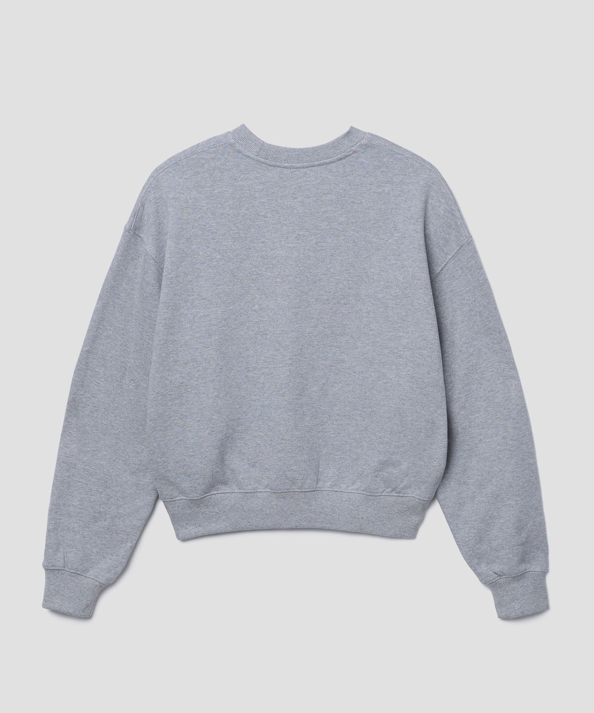튜드먼트(TTUDEMENT) ESSENTIAL LOGO SWEATSHIRT_MELANGE GREY