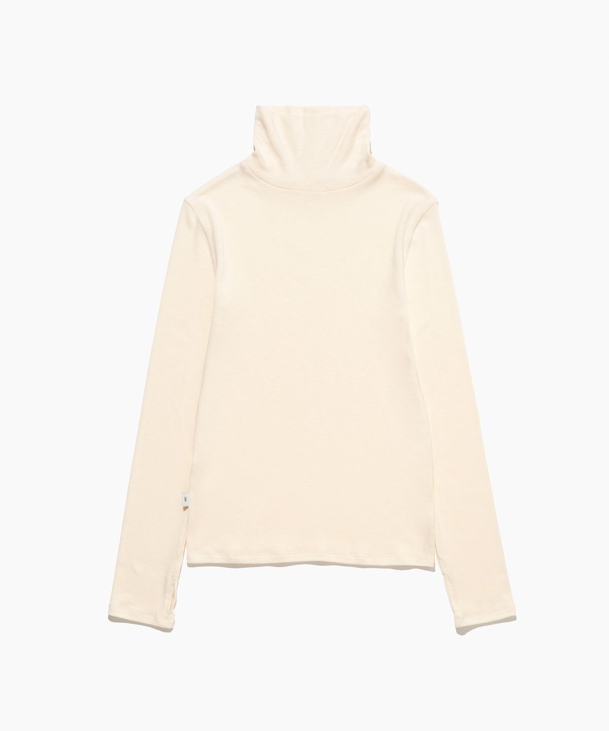 튜드먼트(TTUDEMENT) ROLL-NECK LONG SLEEVE TOP CREAM