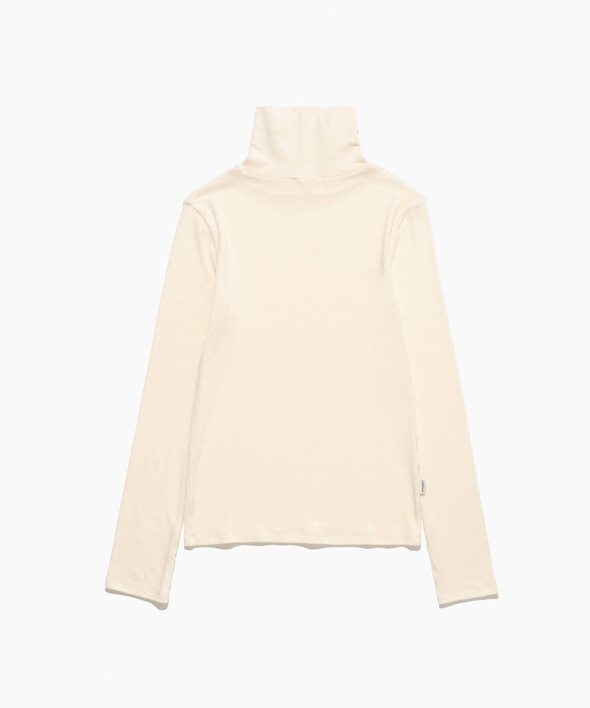 튜드먼트(TTUDEMENT) ROLL-NECK LONG SLEEVE TOP CREAM