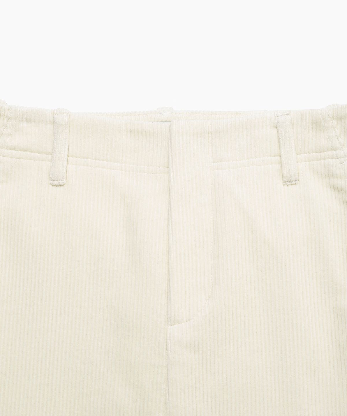 튜드먼트(TTUDEMENT) CORDUROY MINI SKIRT IVORY