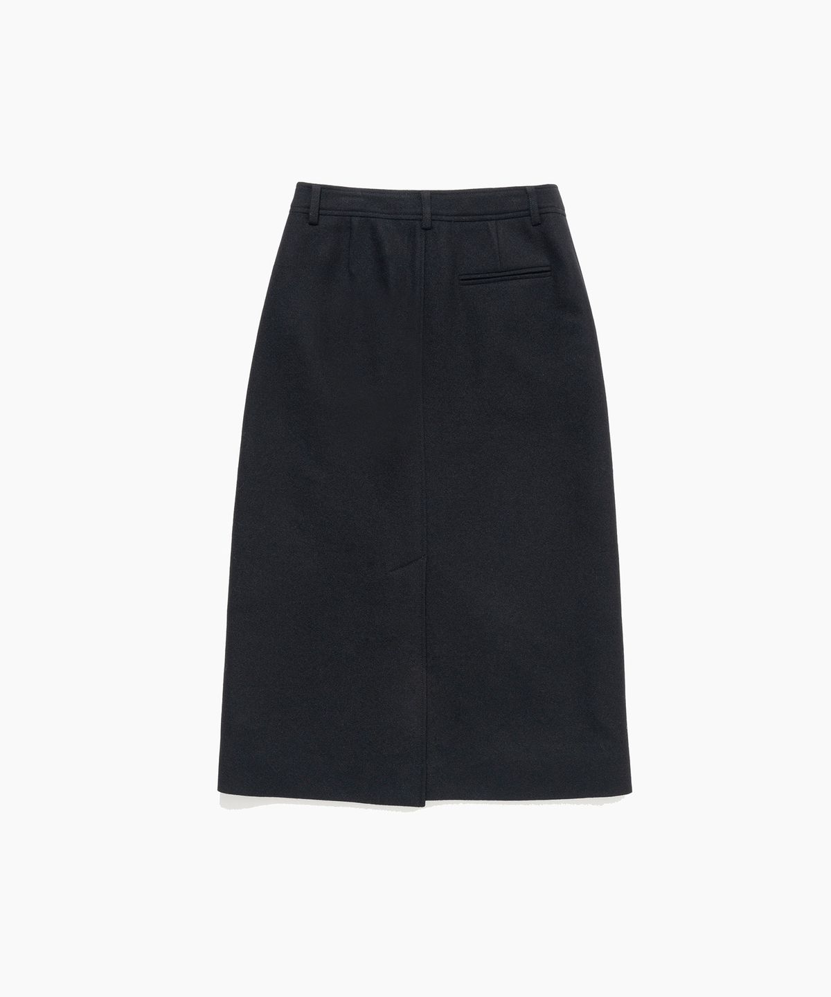 튜드먼트(TTUDEMENT) H-LINE POCKET SKIRT BLACK