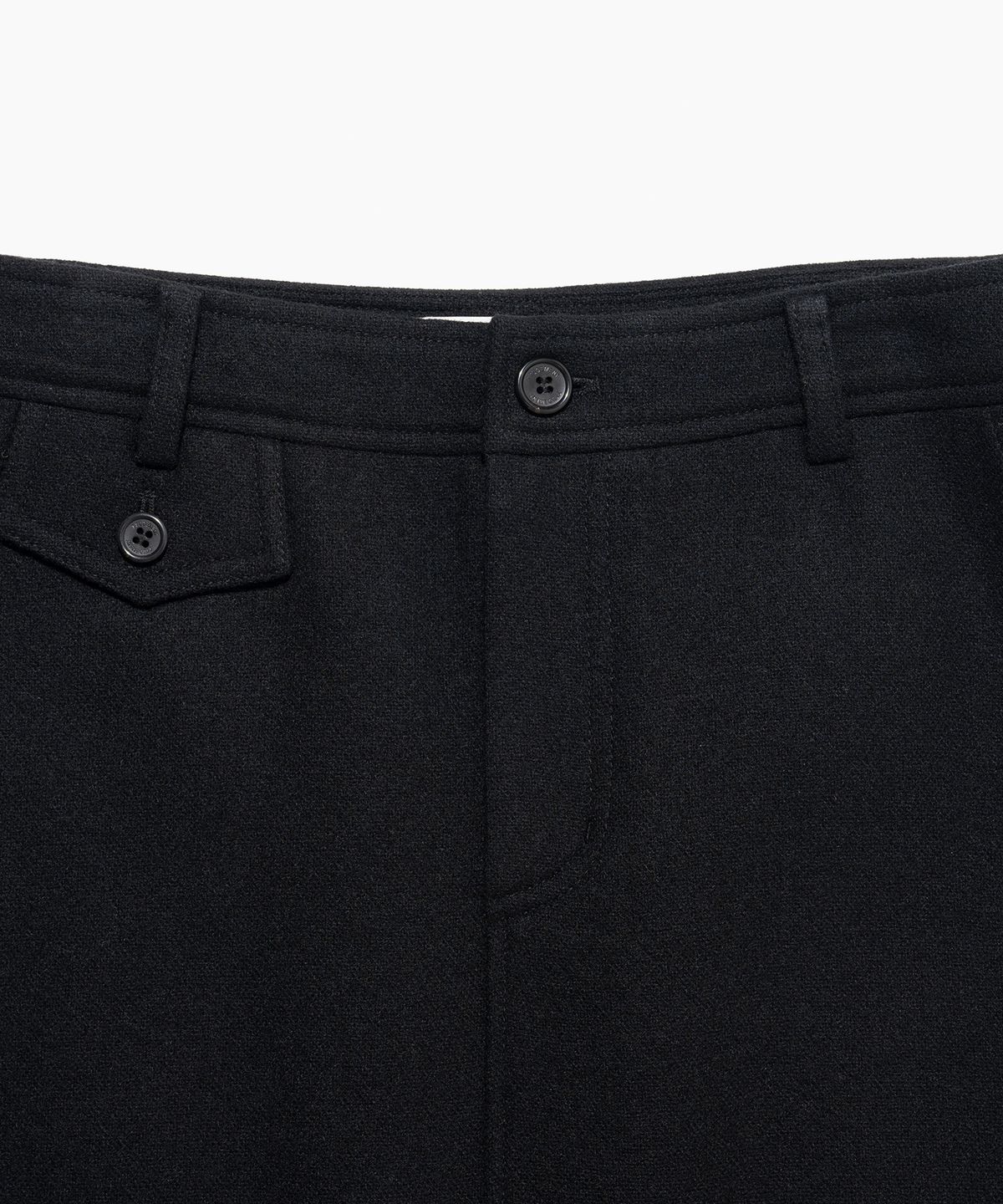 튜드먼트(TTUDEMENT) H-LINE POCKET SKIRT BLACK