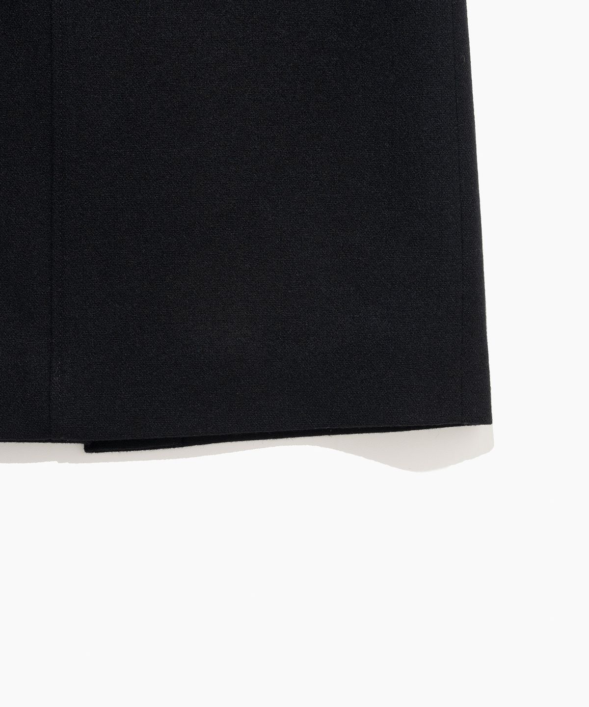 튜드먼트(TTUDEMENT) H-LINE POCKET SKIRT BLACK