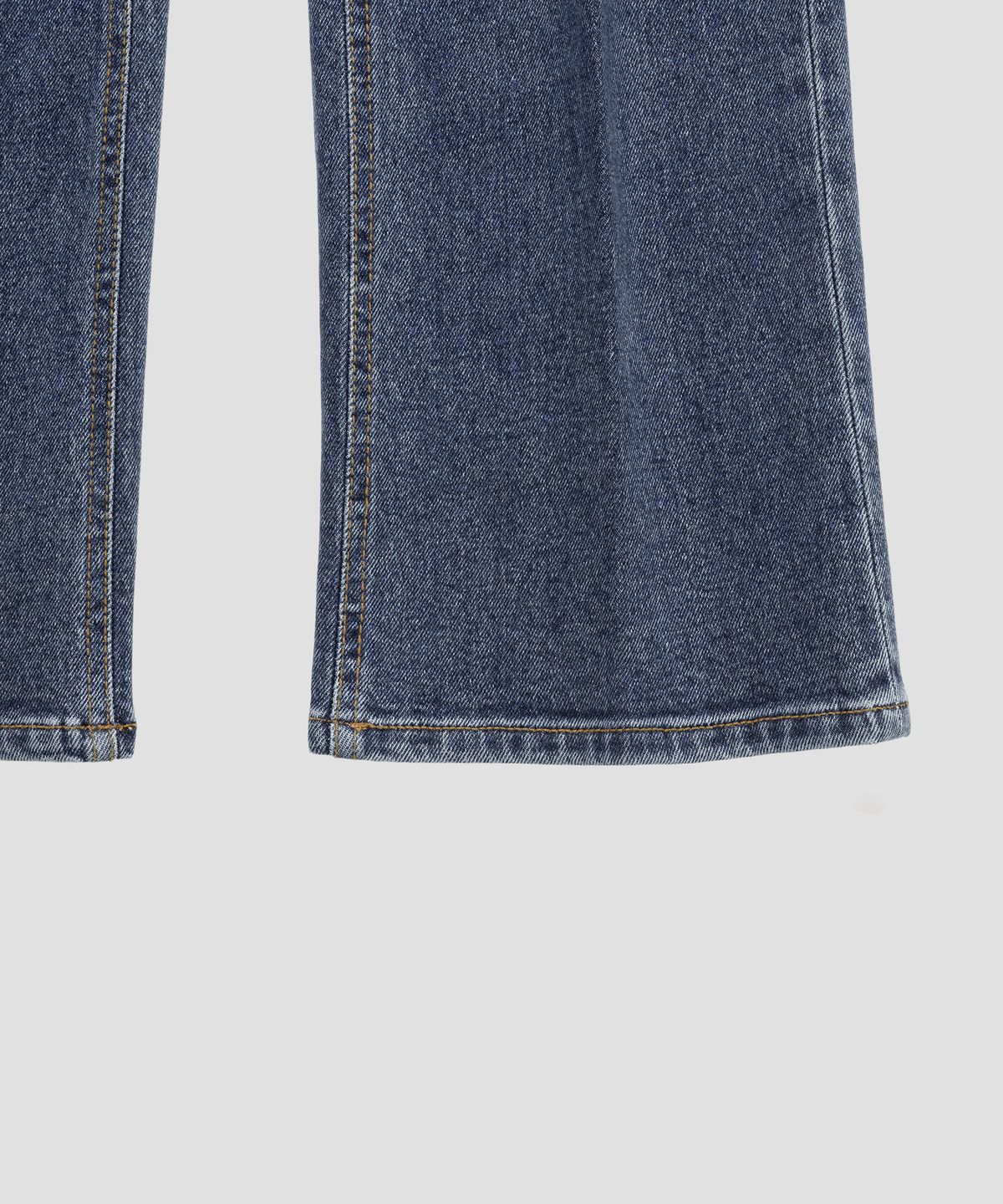 튜드먼트(TTUDEMENT) [쁨이착용] BOOT-CUT DENIM PANTS_DEEP BLUE