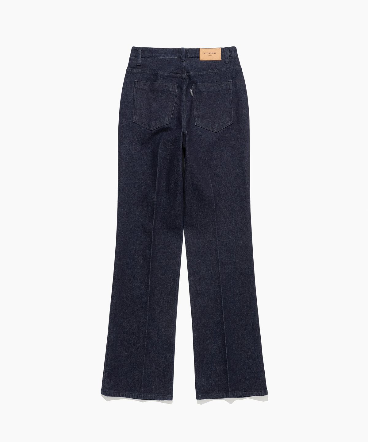 튜드먼트(TTUDEMENT) BOOT-CUT DENIM PANTS INDIGO