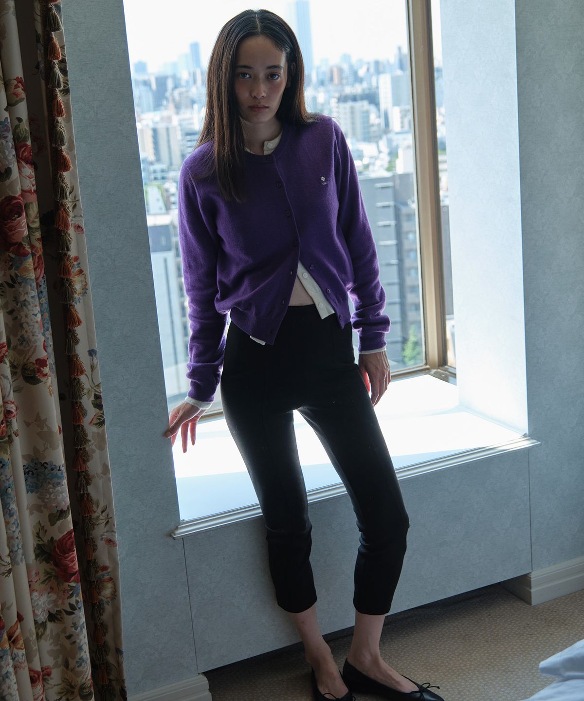 튜드먼트(TTUDEMENT) CLASSIC SABRINA PANTS_BLACK