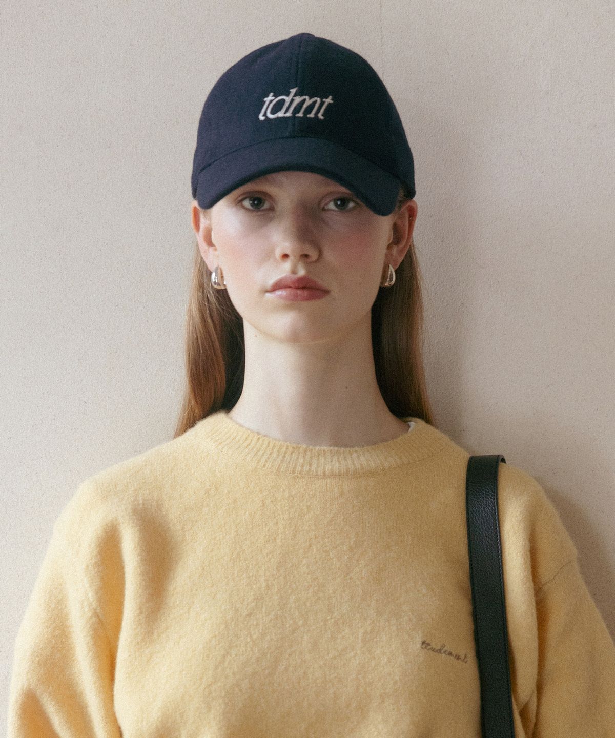 튜드먼트(TTUDEMENT) TDMT LOGO BALLCAP NAVY