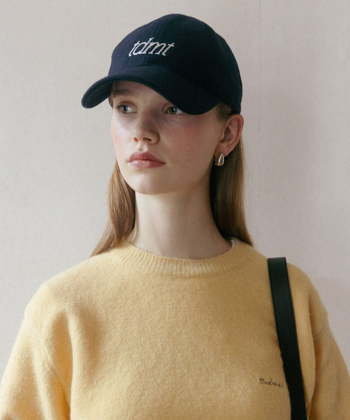 튜드먼트(TTUDEMENT) TDMT LOGO BALLCAP NAVY