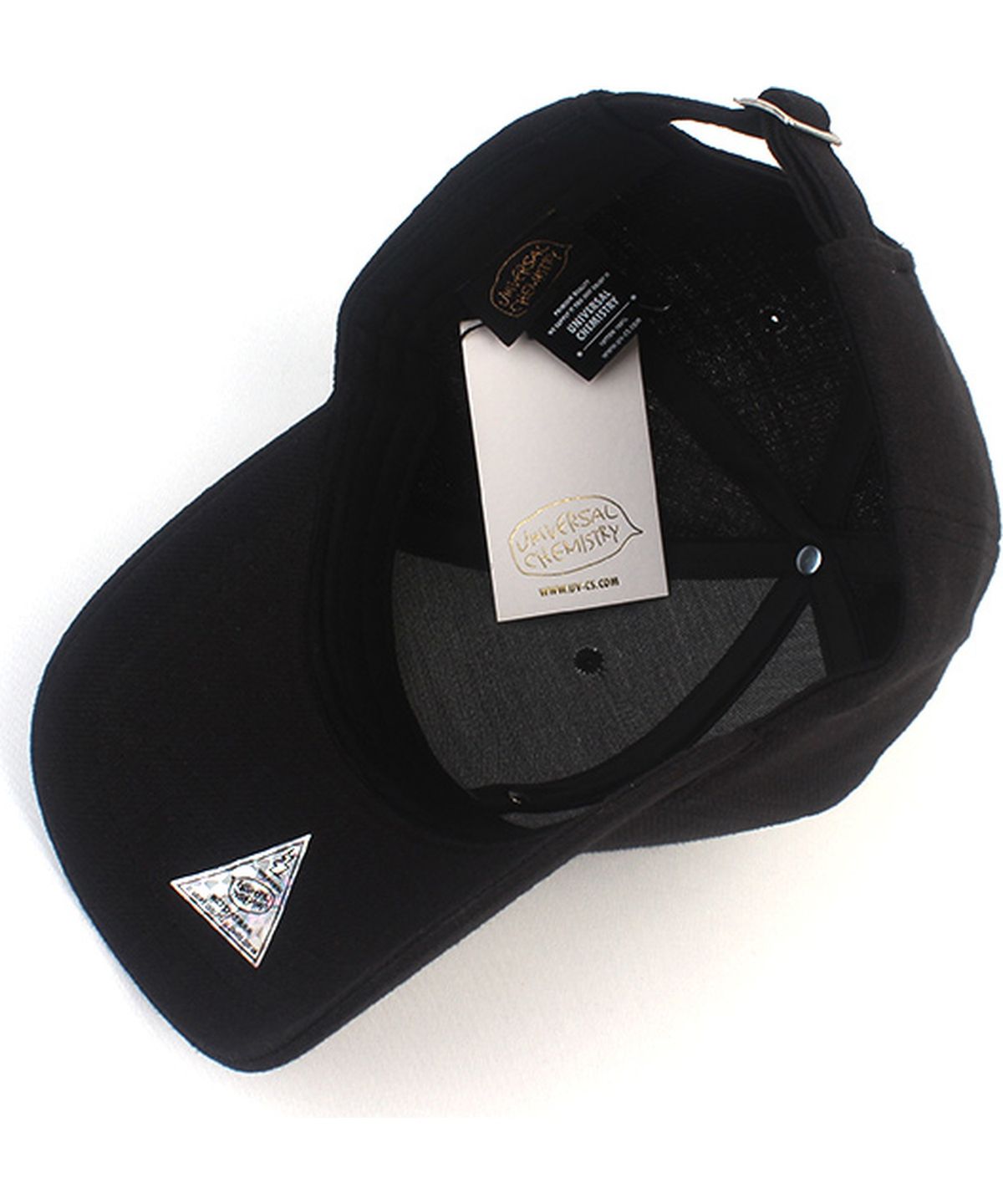 유니버셜 케미스트리(UNIVERSAL CHEMISTRY) Linen Muji Black Ballcap 린넨모자