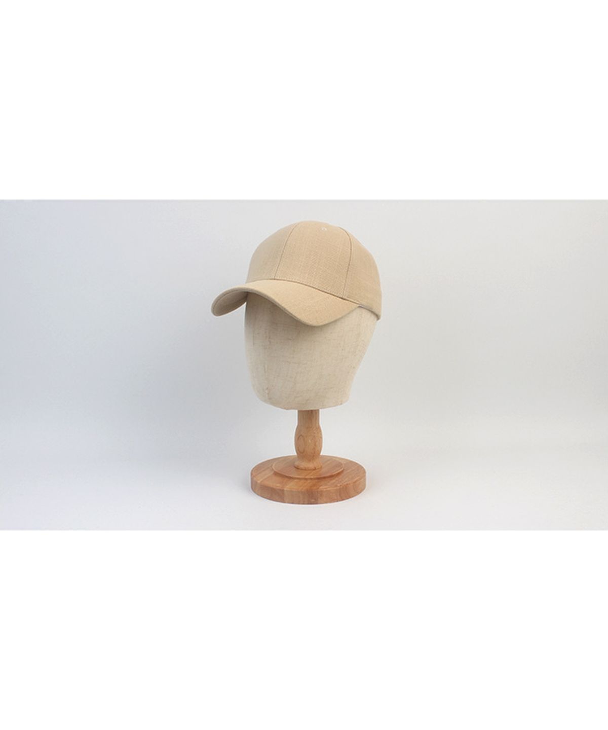 유니버셜 케미스트리(UNIVERSAL CHEMISTRY) Linen Muji Beige Ballcap 린넨모자