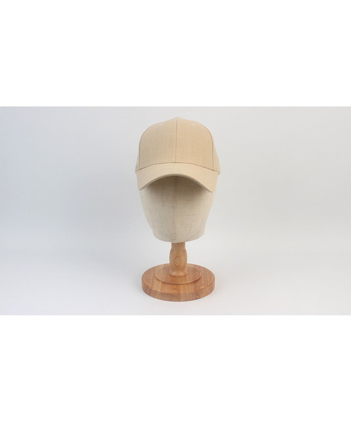 유니버셜 케미스트리(UNIVERSAL CHEMISTRY) Linen Muji Beige Ballcap 린넨모자