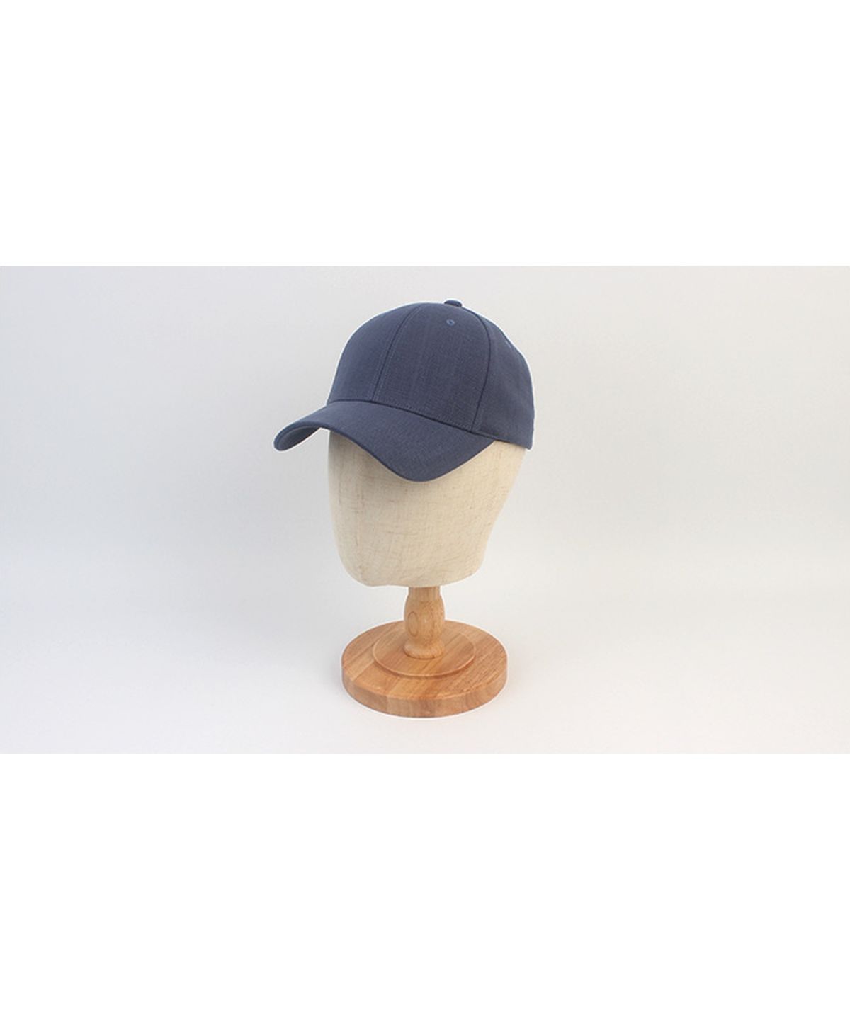 유니버셜 케미스트리(UNIVERSAL CHEMISTRY) Linen Muji Blue Ballcap 린넨모자