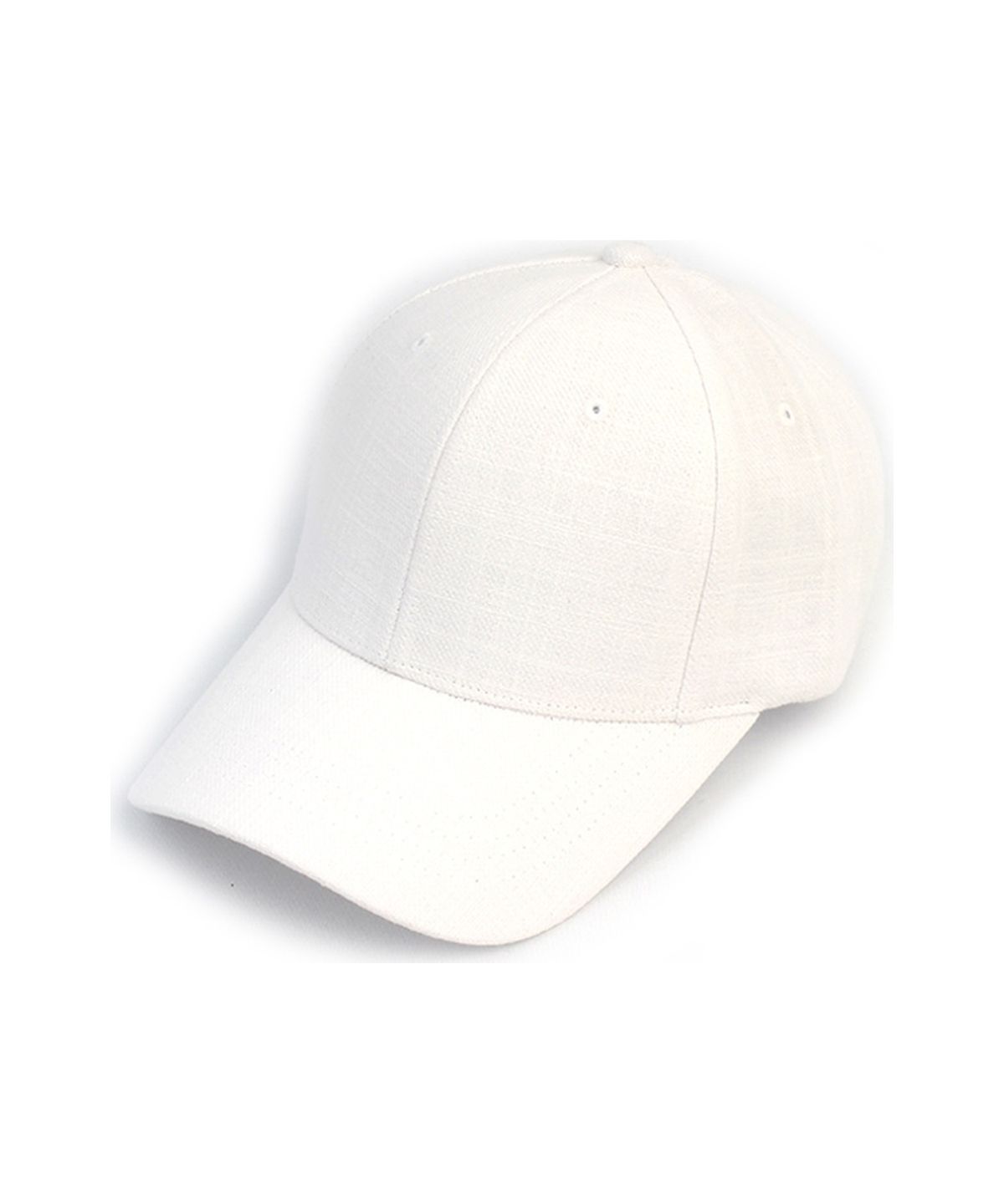 유니버셜 케미스트리(UNIVERSAL CHEMISTRY) Linen Muji White Ballcap 린넨모자