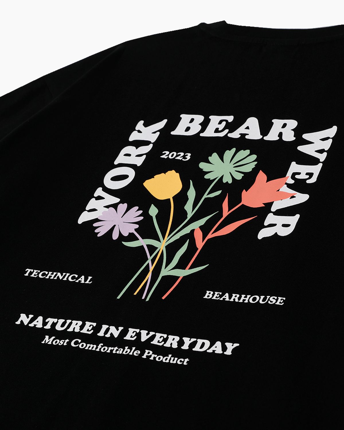 베어하우스(BEARHOUSE) 코트니(Cotny) flower back_BK