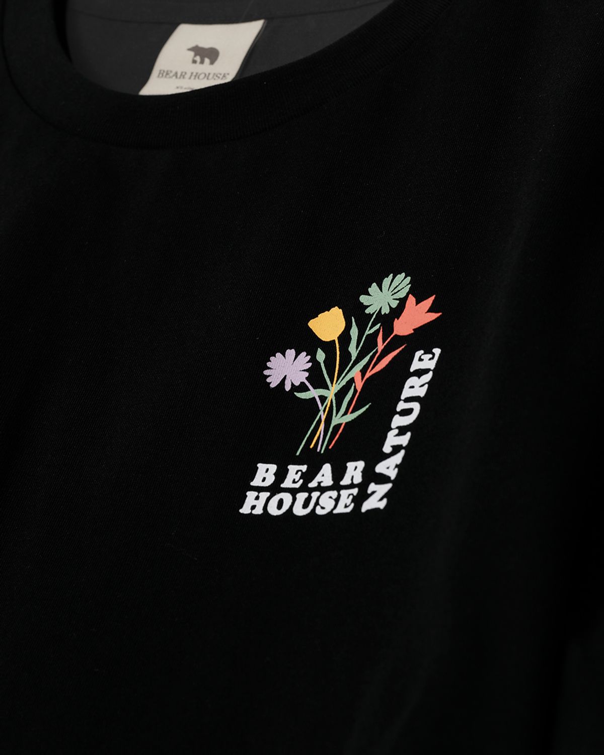 베어하우스(BEARHOUSE) 코트니(Cotny) flower back_BK