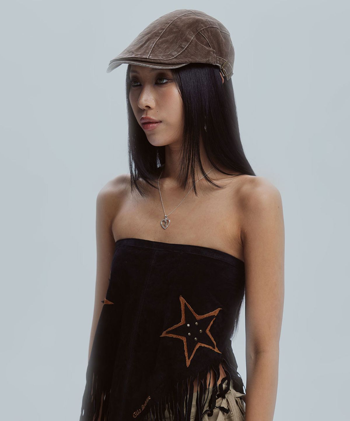 길라아카이브(GILAARCHIVE) SYMBOL HUNTING CAP_BR