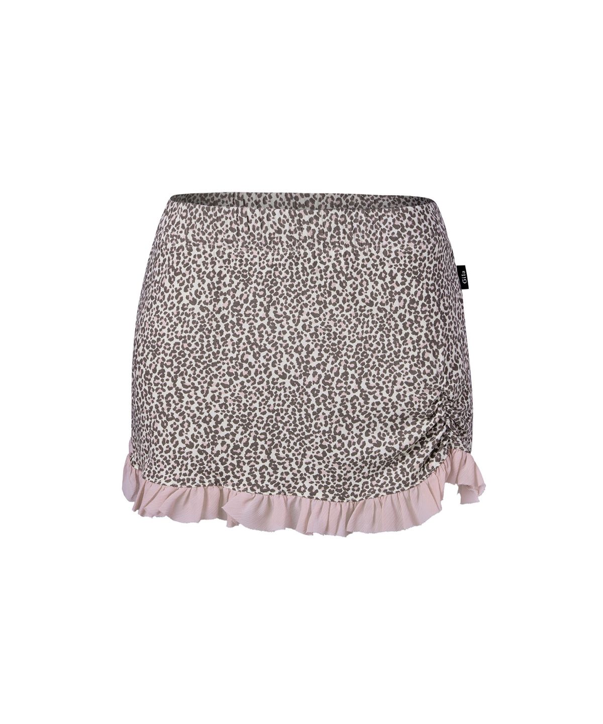길라아카이브(GILAARCHIVE) RACE SKIRTS (LEOPARD)_PK