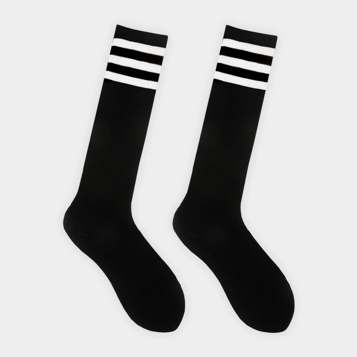 삭스에이(SOCKSA) [2PACK] 베이직 200N 순면  세줄 니삭스