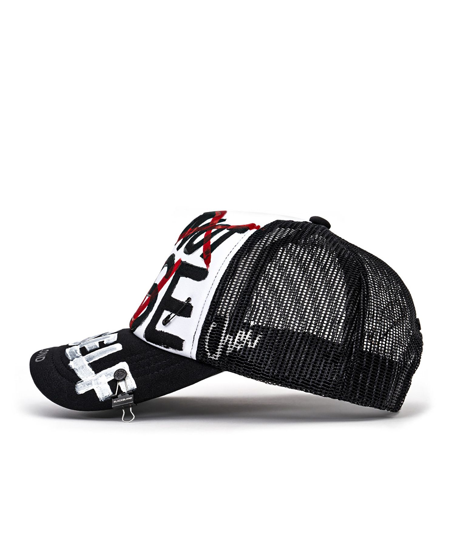 MUSINSA公式 | BLACKBLOND BBBDI DLW Graffiti Trucker Mesh Cap