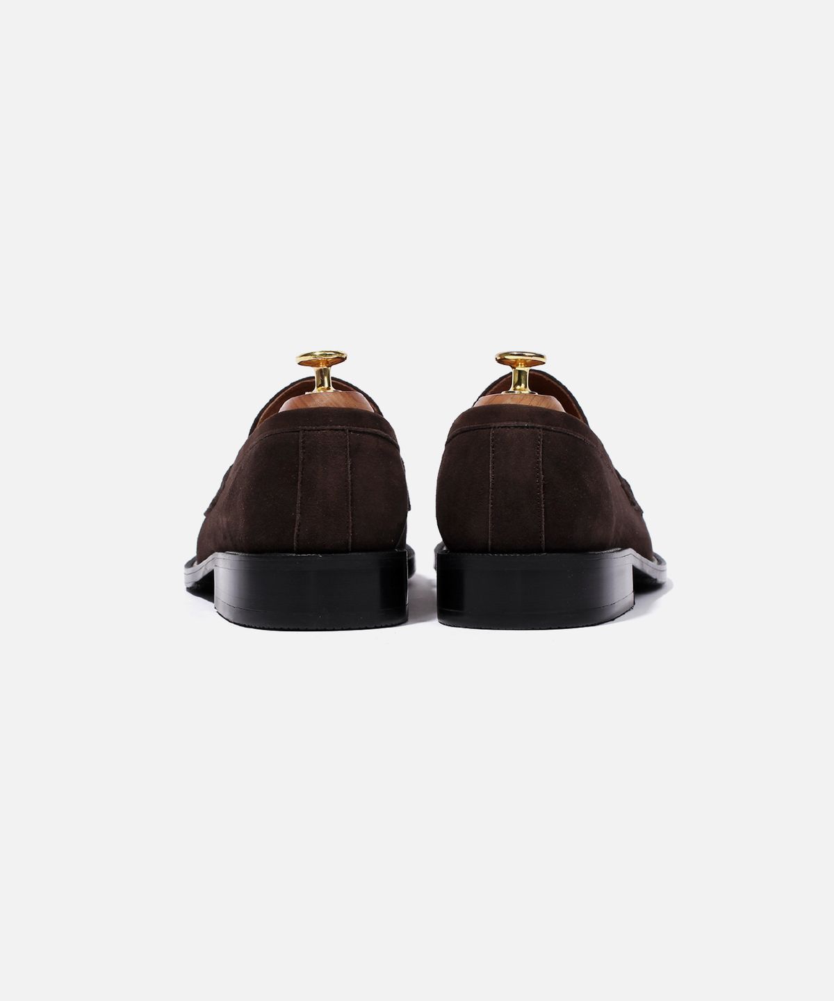 커스텀무드(CUSTOMMOOD) 웨스턴 스웨이드 페니로퍼(choco)