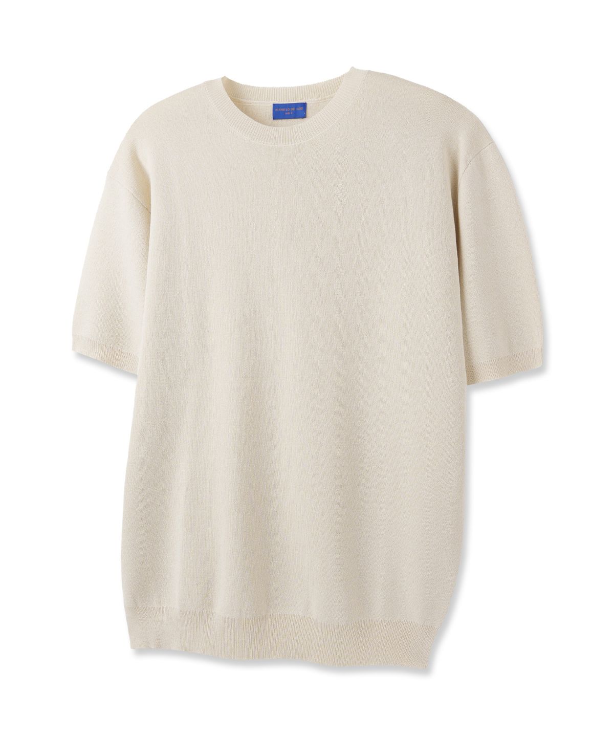 앨빈클로(ALVINCLO) [DE LUXE] 쿨 워셔블 데일리 라운드 하프 니트 DLX1210 (6 COLOR)