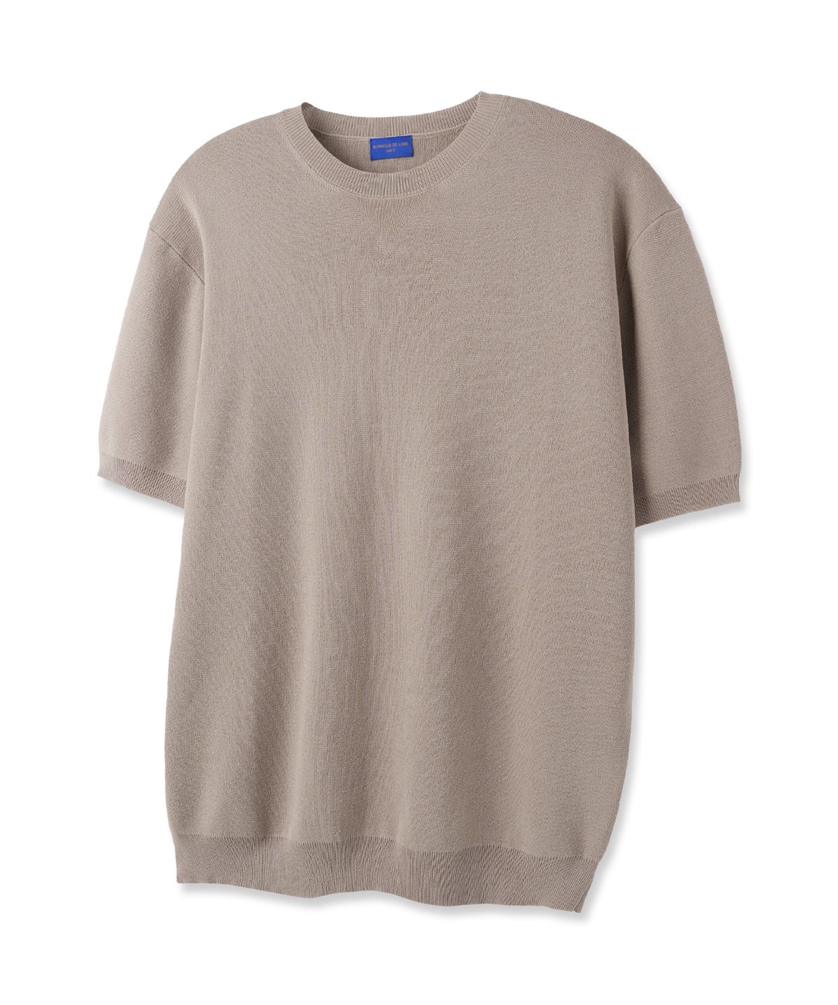앨빈클로(ALVINCLO) [DE LUXE] 쿨 워셔블 데일리 라운드 하프 니트 DLX1210 (6 COLOR)