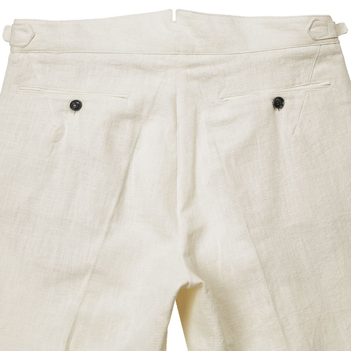 솔티(SORTIE) 8s Linen Side-adjust Trousers (Oatmeal)