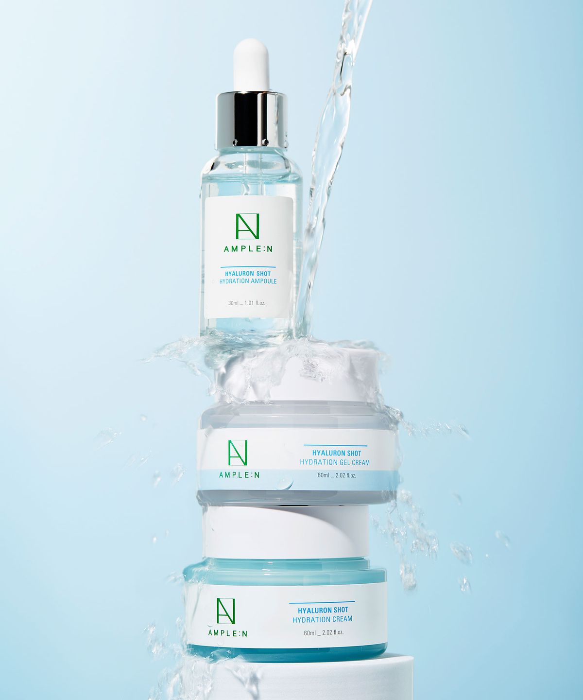 앰플엔(AMPLEN) 히알루론샷 수분 젤크림 60ml