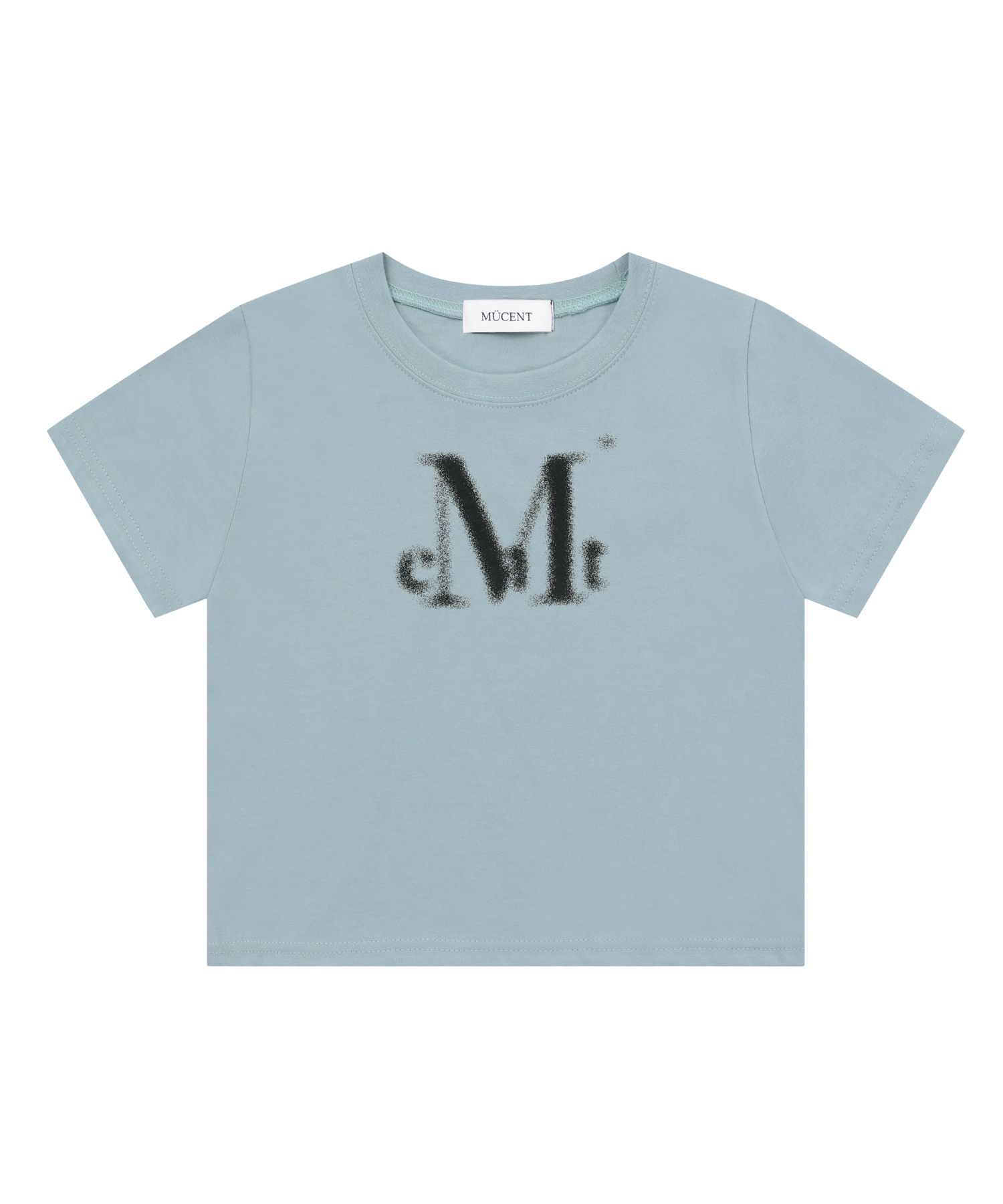 ★MUCENT★ Spray logo short sleeve tee 2 colors P00000ME MUSINSA公式 | MUCENT Spray logo short sleeve tee (2 colors)