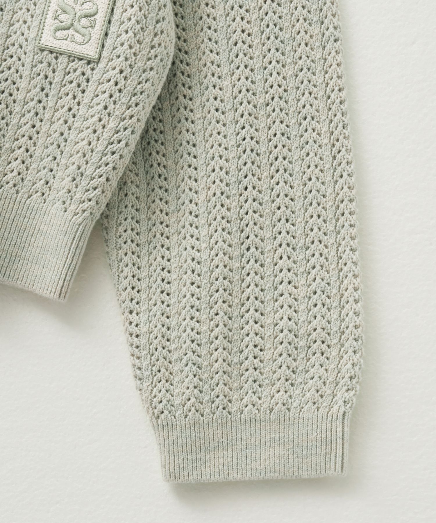◆SATUR◆ Ibiza Citron Summer Graphic Mesh Knit Natural Gree MUSINSA | SATUR Ibiza Citron Summer Graphic Mesh Knit