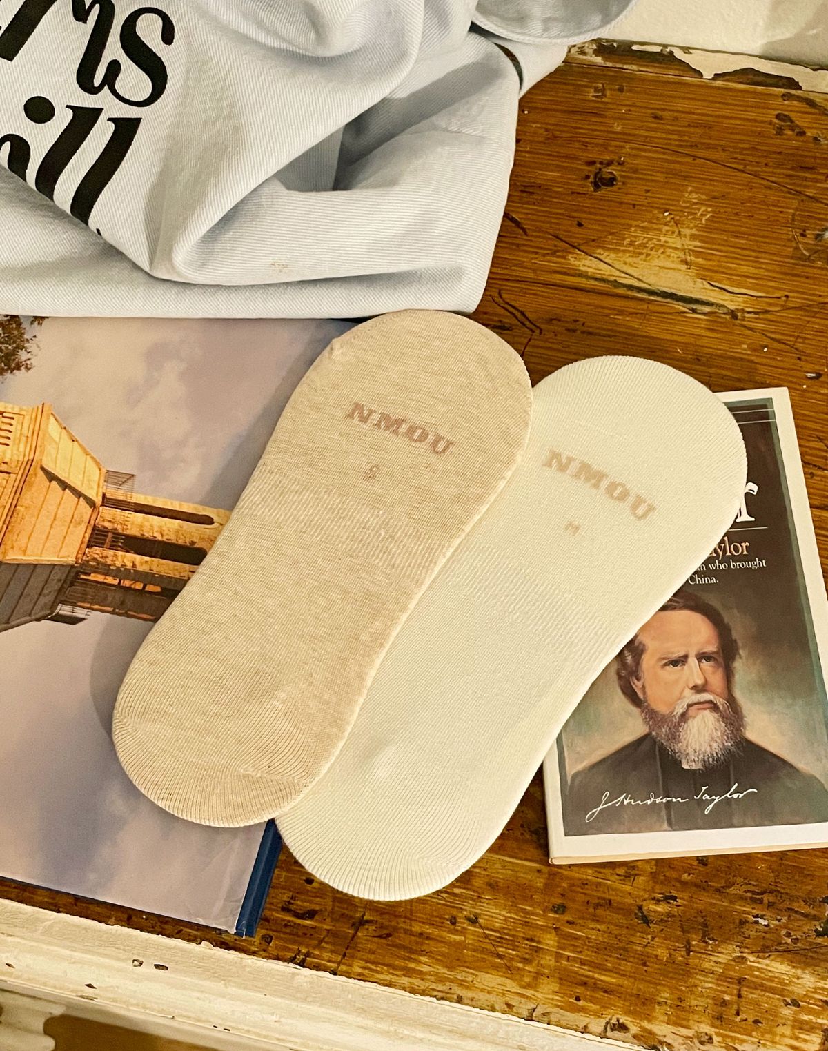앤무오유(NMOU) [3 PACK] BASIC MUJI FAKE SOCKS (5colors)