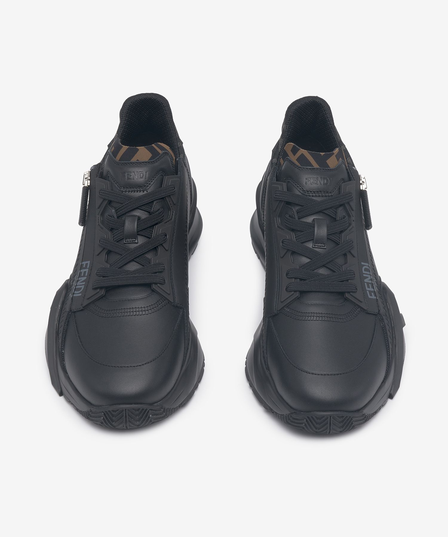 MUSINSA | FENDI Fendi Flow Sneakers - Black / 7E1392AJZHF1DV5