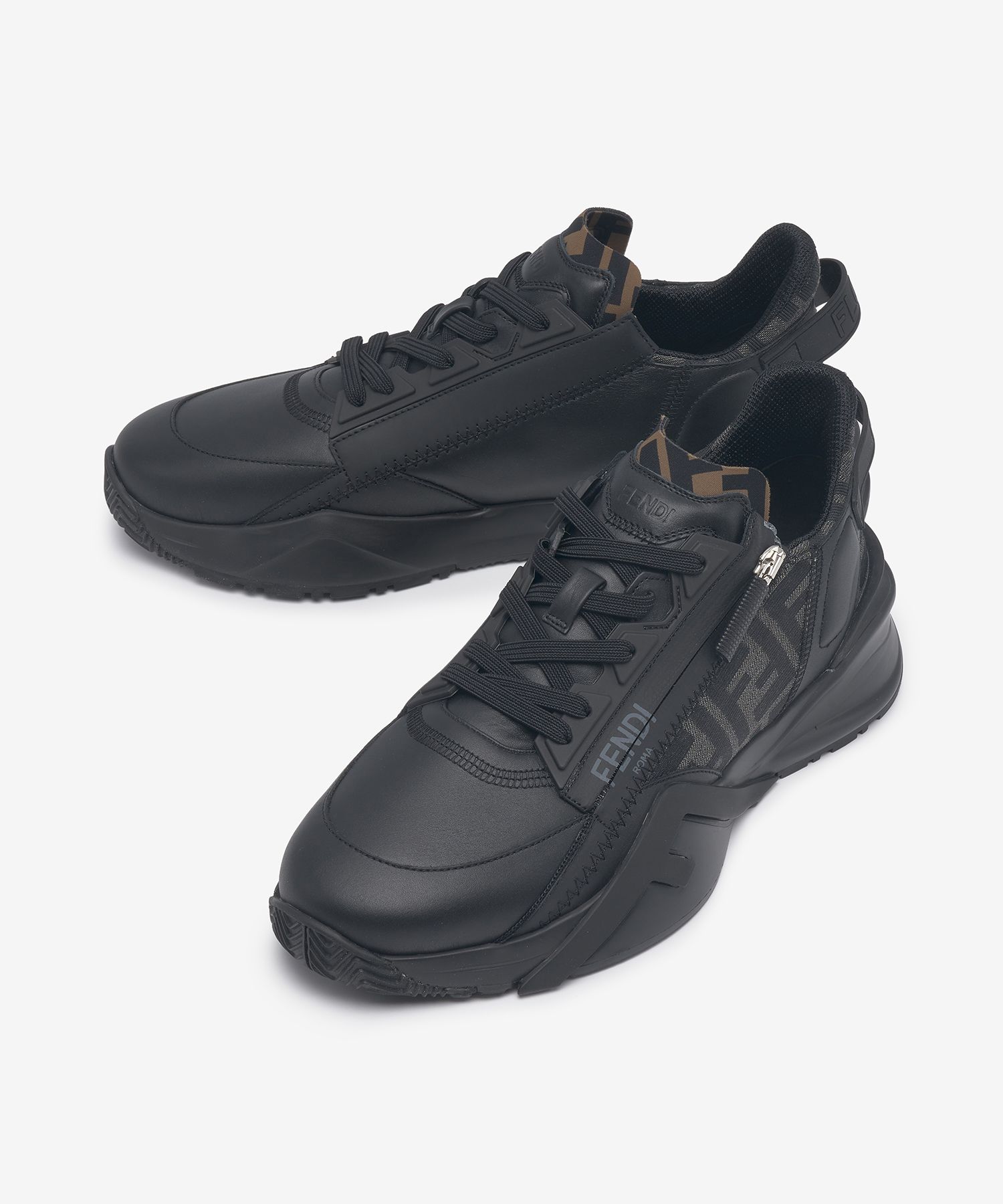 MUSINSA公式 | FENDI Fendi Flow Sneakers - Black / 7E1392AJZHF1DV5