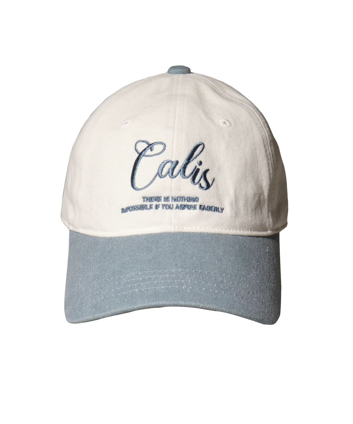 엘케블룸(ELKE BLOEM) CALIS IVORY/VINTAGE BLUE BALL CAP
