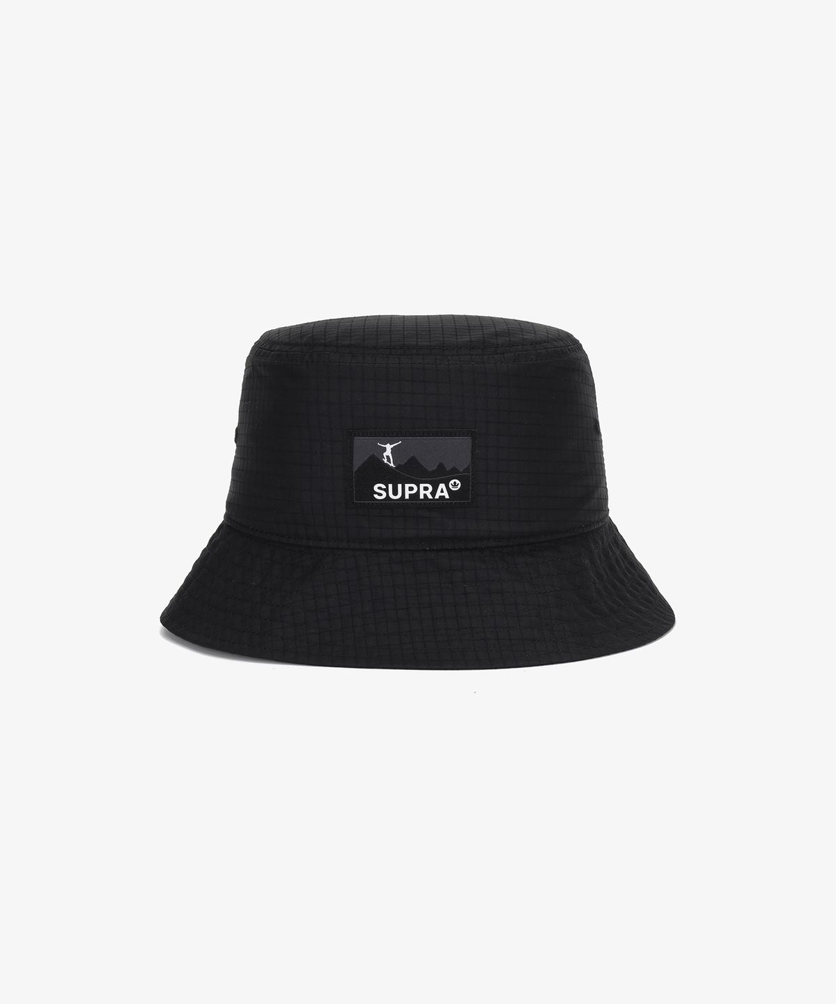 수프라(SUPRA) 마운틴 SB 그래픽 라벨 포인트 버킷햇(BLACK)