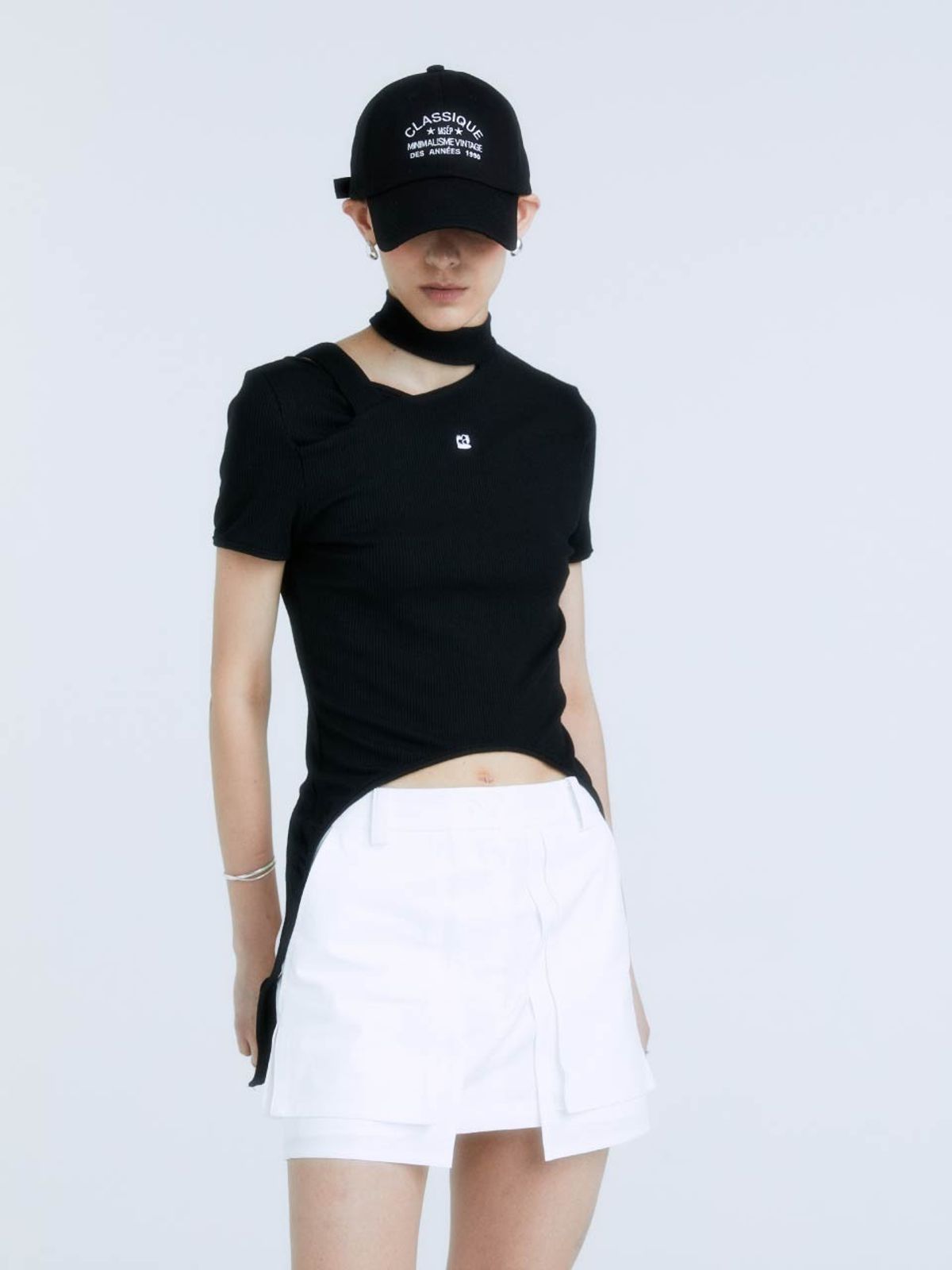 뮤제(MUSEE) DIETER Classique Logo Ball Cap_Black