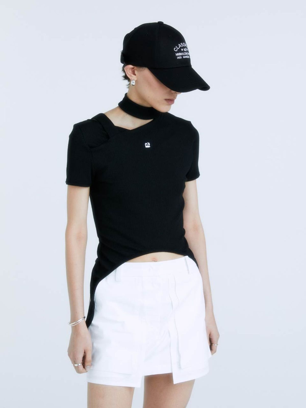 뮤제(MUSEE) DIETER Classique Logo Ball Cap_Black