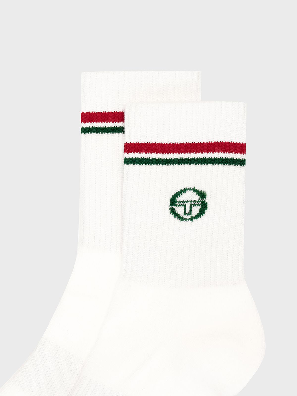 세르지오 타키니(SERGIO TACCHINI) U 크루 삭스 3-PACK (White)
