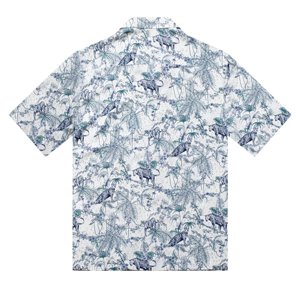 더셔츠하우스(THESHIRTHOUSE) 하와이안 셔츠 레오파드-아이보리
