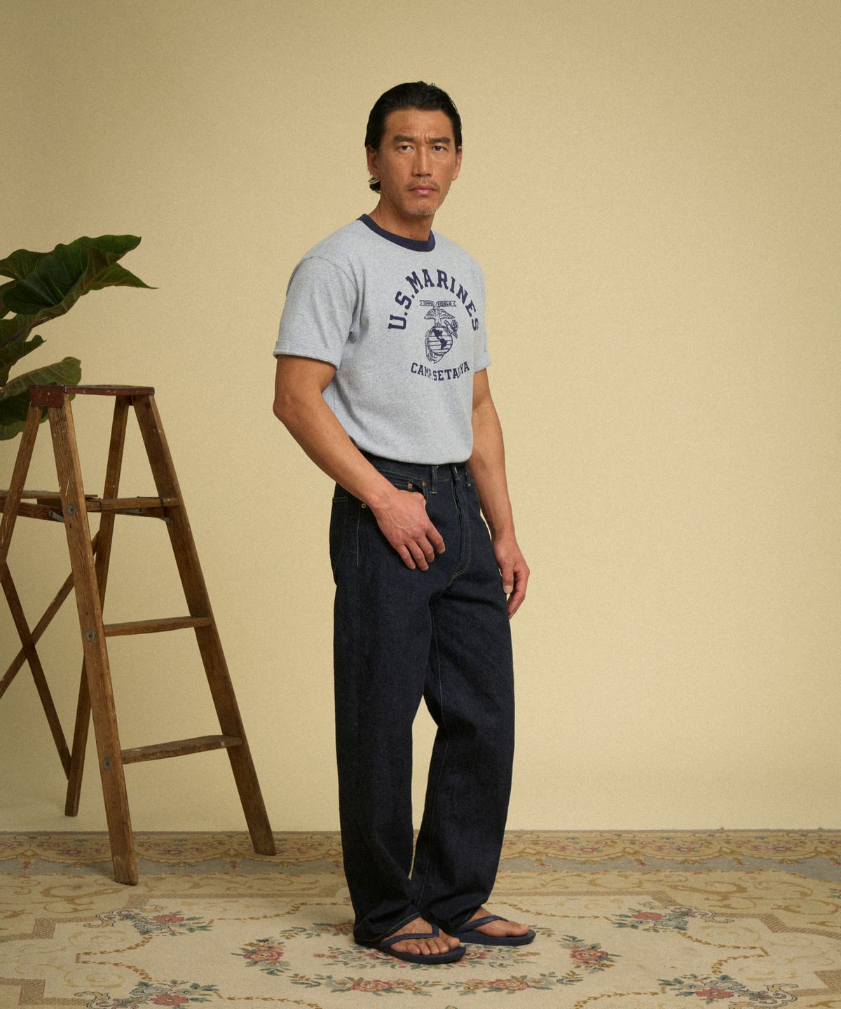 브론슨(BRONSON) 1970s US Marine Tee Grey