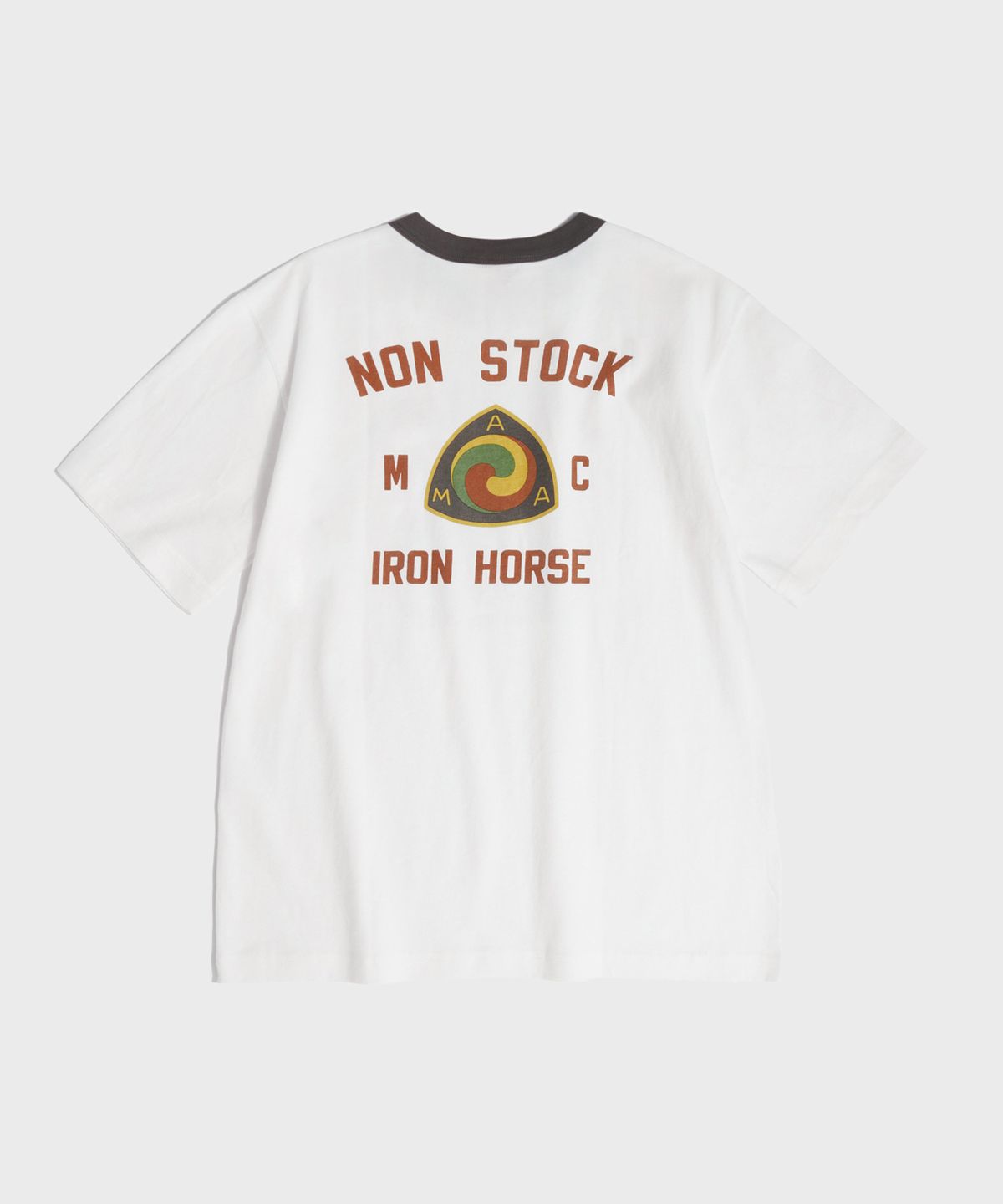 브론슨(BRONSON) Retro Motorcycle Graphic Tee White