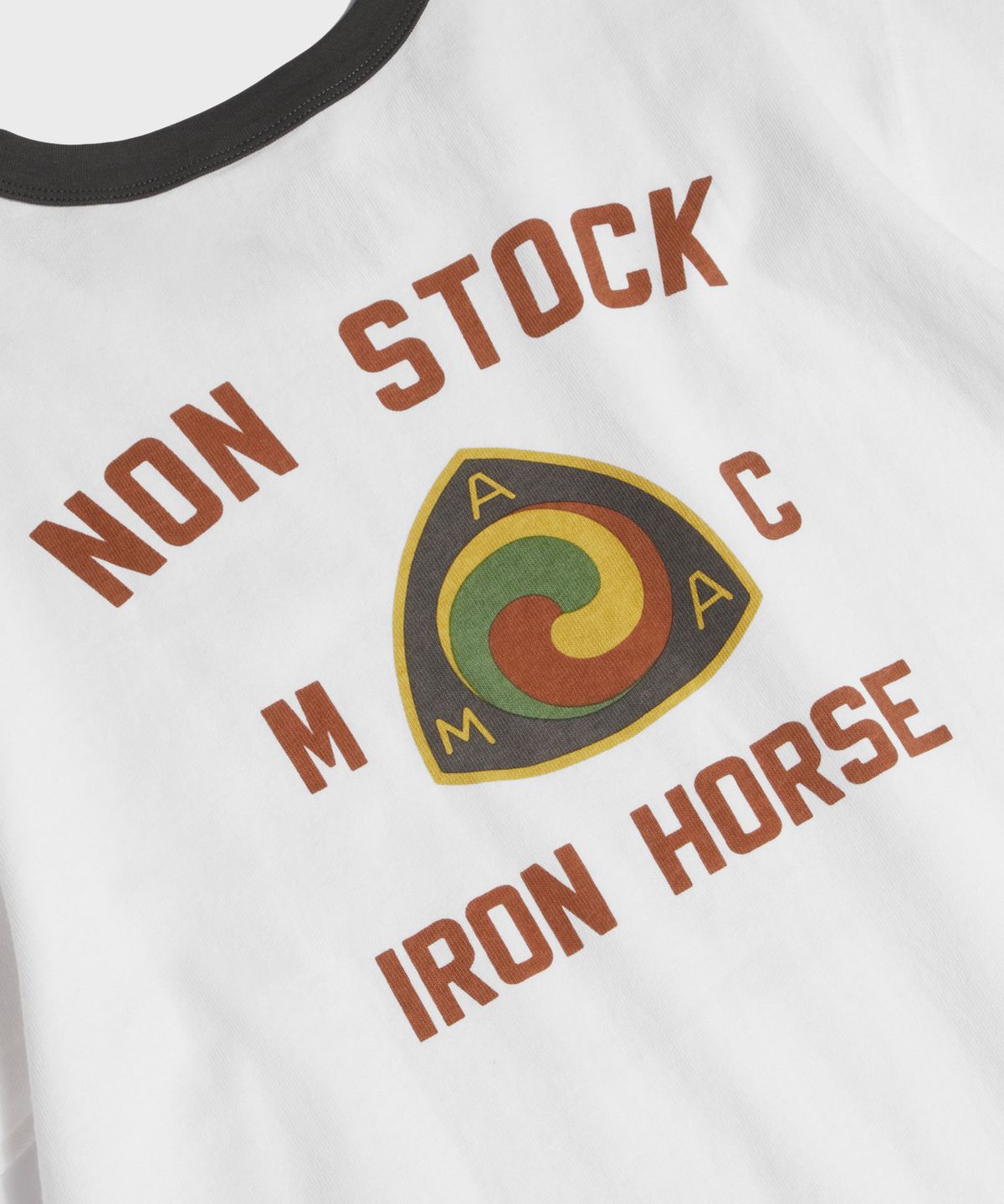 브론슨(BRONSON) Retro Motorcycle Graphic Tee White