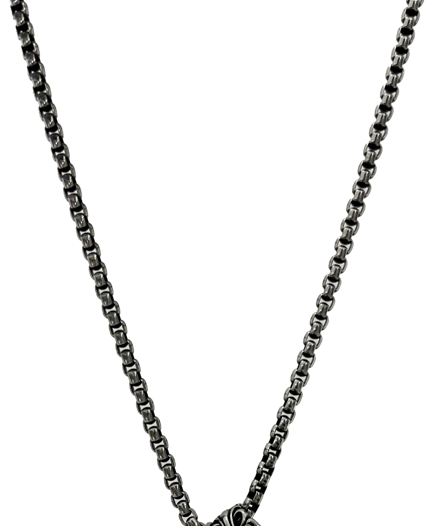 SK8ER ROCK ■ Two Crosses Surgical Steel Necklace ネックレス MUSINSA | SK8ER ROCK Two Crosses Surgical Steel Necklace