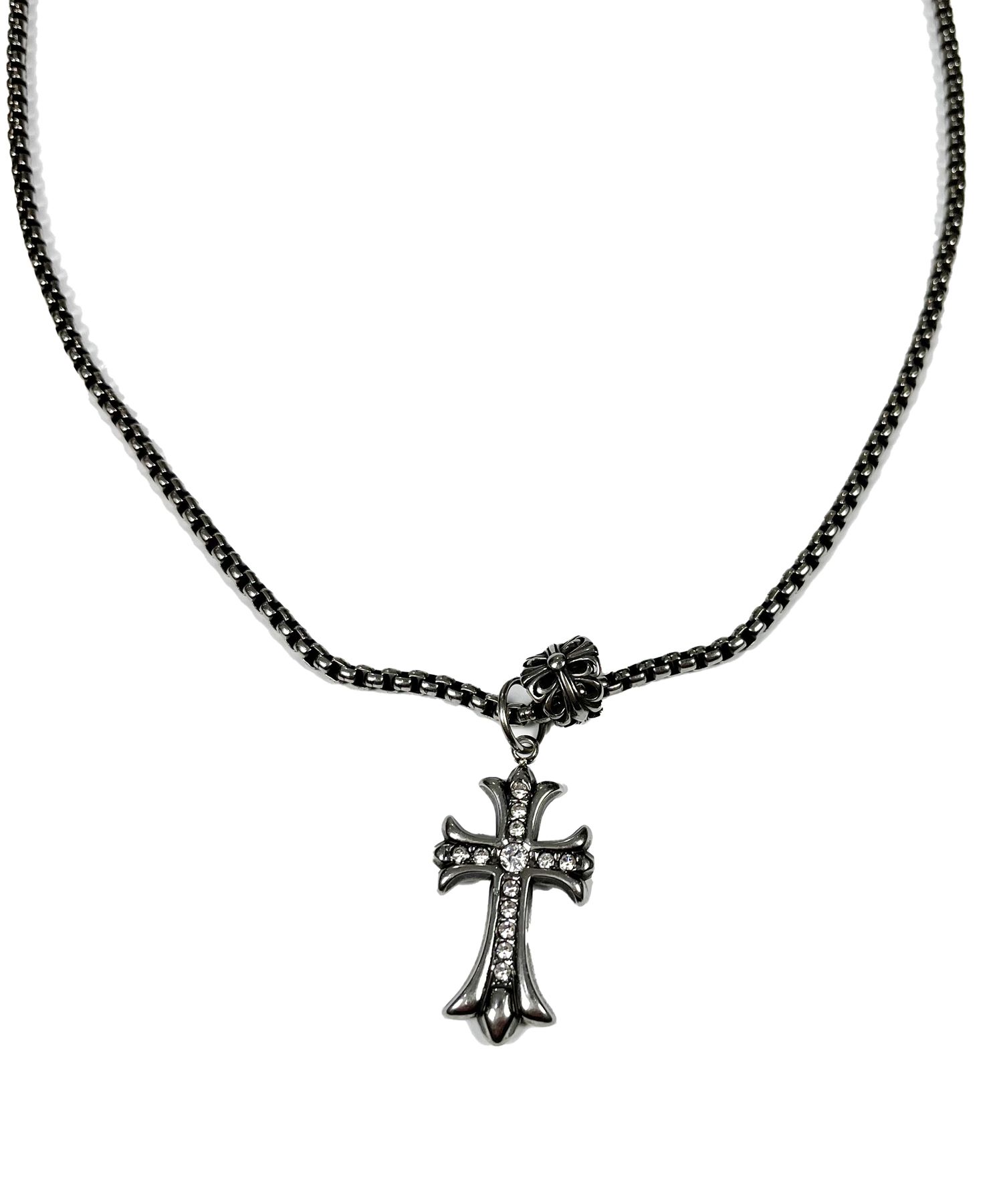 MUSINSA公式 | SK8ER ROCK Cross Spacer Vintage Surgical Steel