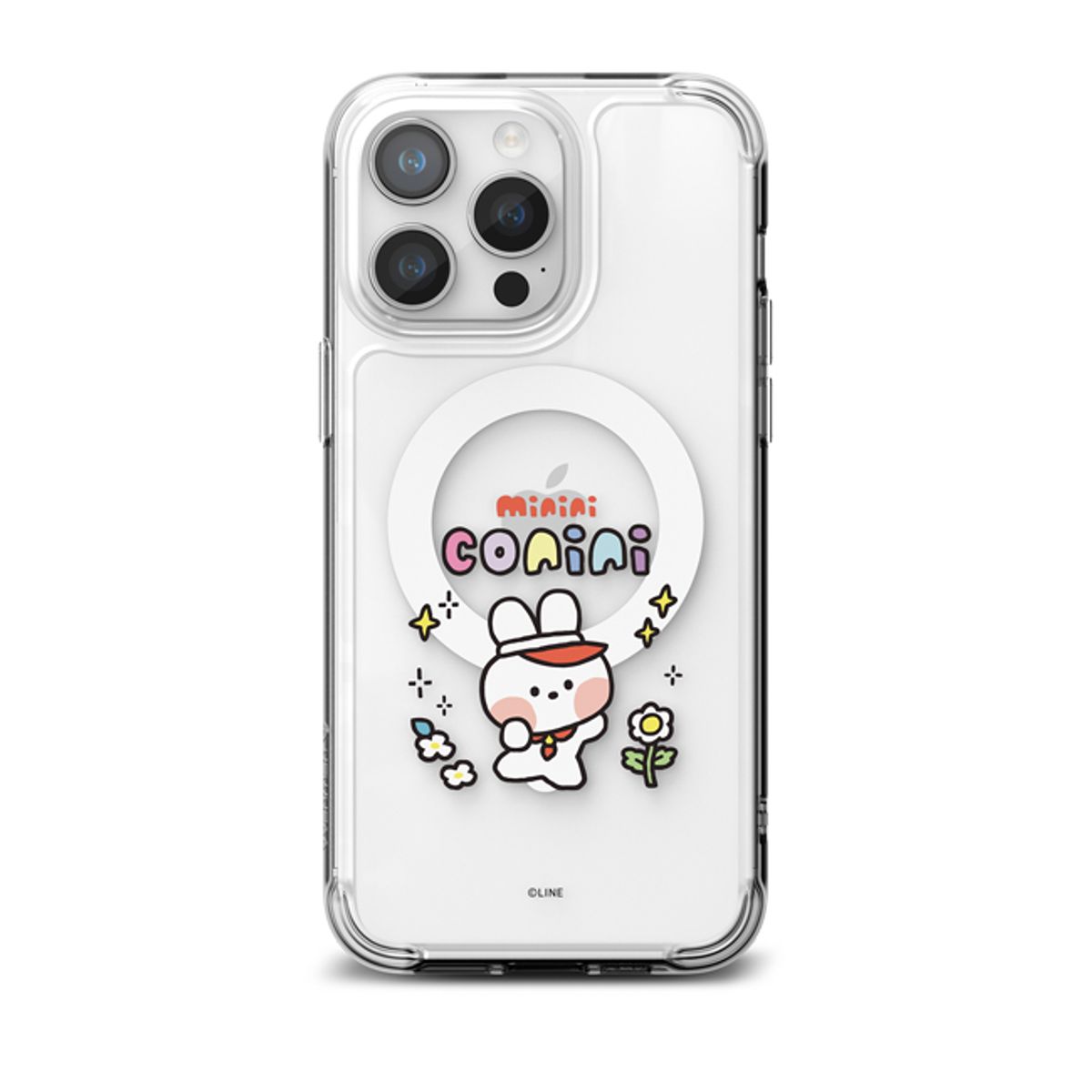 라인프렌즈(LINE FRIENDS) 라인프렌즈 미니니 맥세이프 케이스 아이폰 14 15 프로 프로맥스