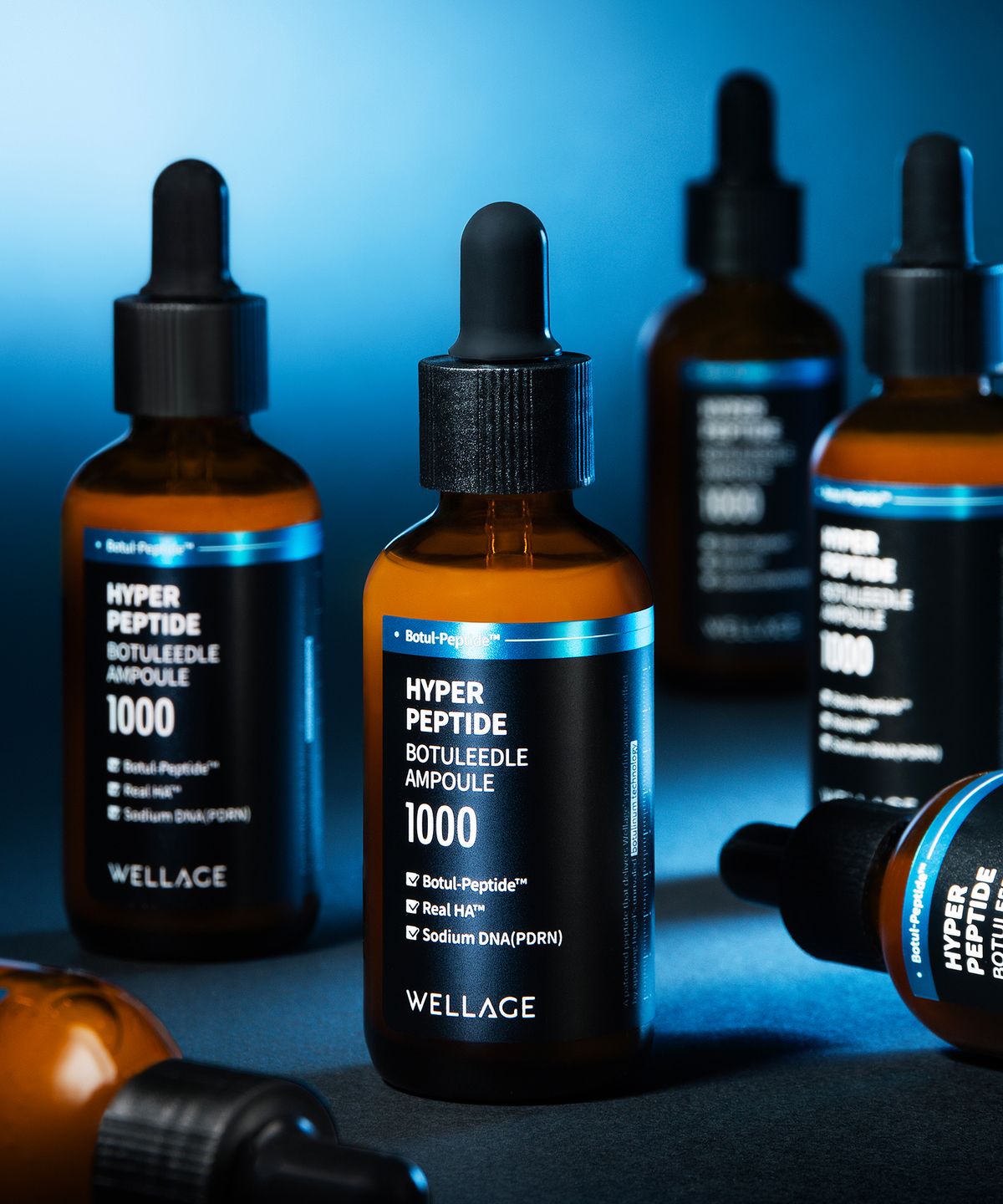 웰라쥬(WELLAGE) 하이퍼 펩타이드 보툴리들 앰플 50ml (+리프팅 마스크 1매 증정)