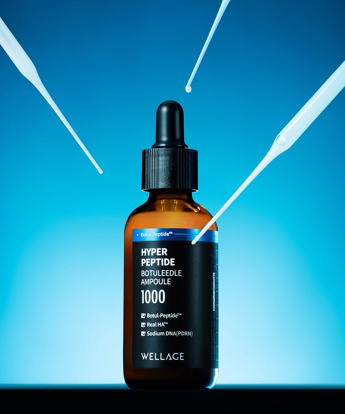 웰라쥬(WELLAGE) 하이퍼 펩타이드 보툴리들 앰플 50ml (+리프팅 마스크 1매 증정)